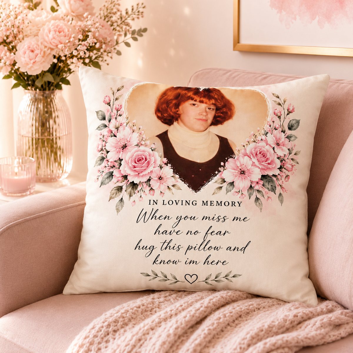 Pinchy Prints Gifts keepsake cushion